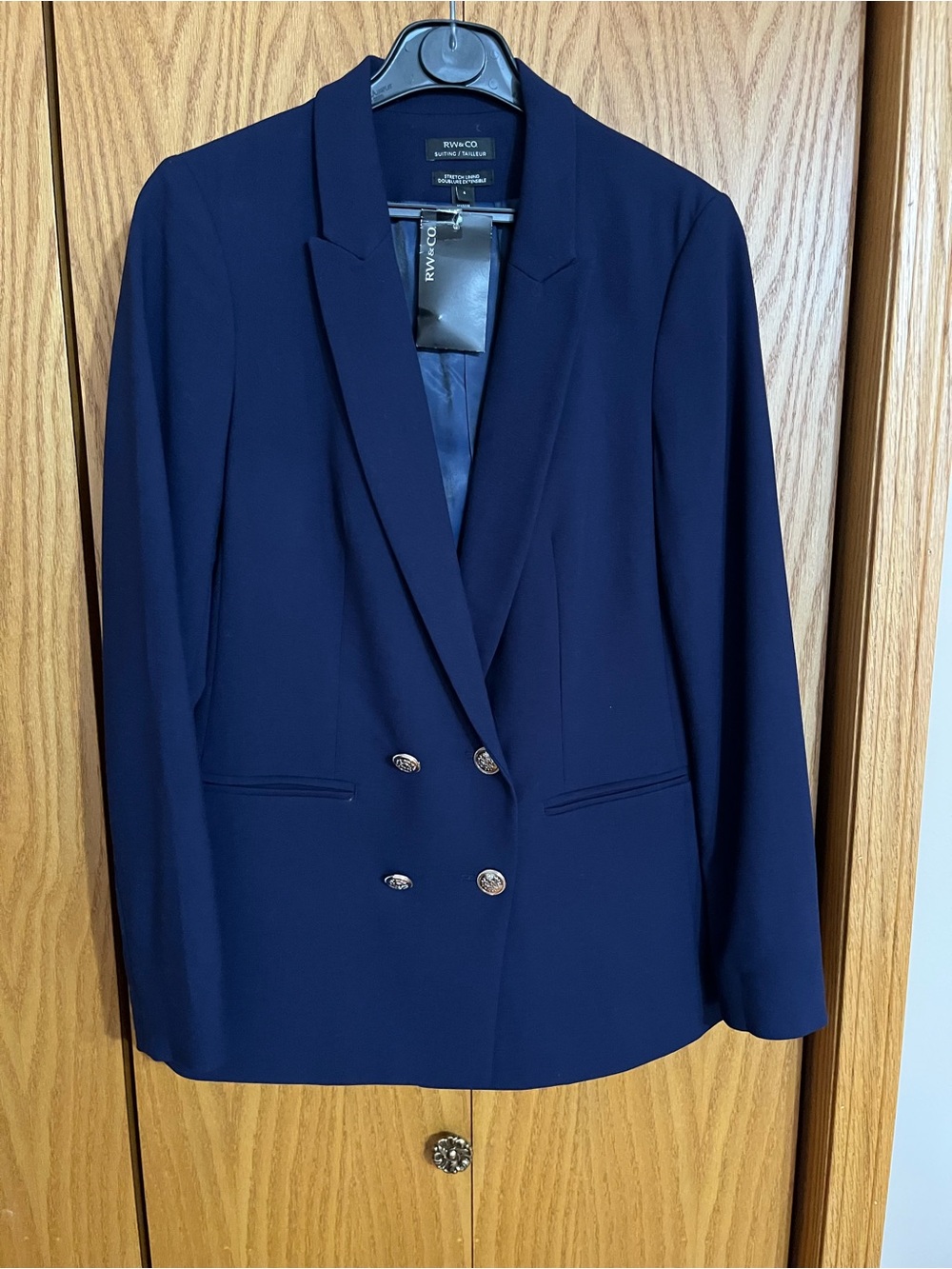 NWT RW&CO. Women's Navy Suit